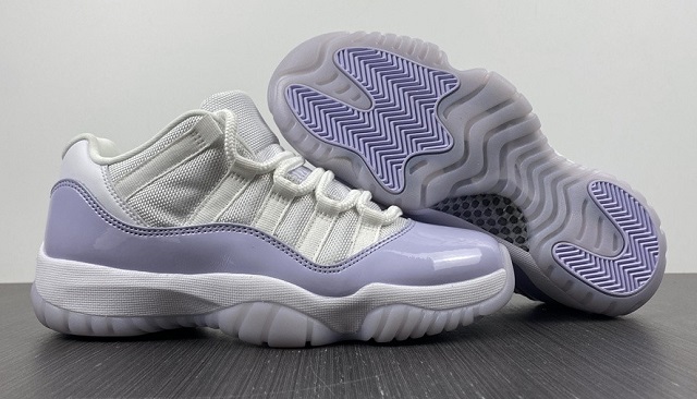 Air Jordan Retro 11 XI SuperA Low White Purple